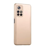 Vendas Xiaomi Poco M4 Pro 5G Premier Soft Serisi Yumuşak Silikon Kılıf (Gold)