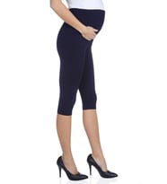 LuvmaBelly MYRA8003-8004-8010 Beli Ayarlanabilir Hamile Tayt (Lacivert)