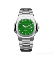Markasepeti Orijinal Tasarım Lüks Patek Model Erkek Kol Saati (Yeşil)