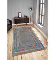 Dijital Baskılı Yıkanabilir Kaymaz Modern Renkli Salon Halısı Mutfak Halısı Yolluk ND-HY-1303 (Çok Renkli)