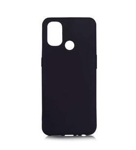 One Plus Nord N100 Kılıf Zore Premier Silikon Kılıf (Siyah)