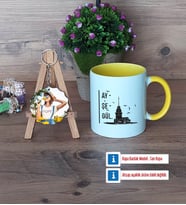 Kız Kulesi Kupa Bardak Beyaz ve Fotoğraflı Ahşap Anahtarlık HediyeArkadaşa Hediye (Model 7)