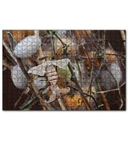 Cakapuzzle İpek Böceği Ve Kozası Görseli  Puzzle Yapboz MDF (Ahşap) (500 Parça)