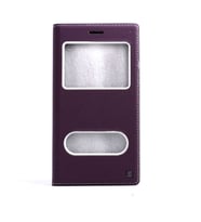 Galaxy On7 Kılıf Dolce Kapaklı Kılıf (Mor)