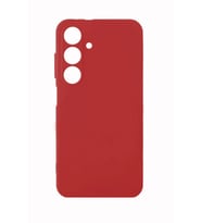 Galaxy S24 Kılıf Lüx Kamera Koruma Çıkıntılı Soft Silikon (Kırmızı)