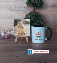 Anestezi Uzmanı Fotoğraflı Dekoratif Taş, Kupa Bardak Beyaz Hediye Anestezi Uzmanına Tıp Bayramı Hediyesi (Model 11)