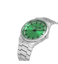 Polo Air Klasik Metal Kordon Erkek Kol Saati PL-0915Ex (Açık Yeşil-Gümüş)