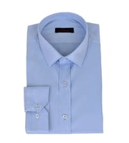 Erkek Silim Fit Uzun Kol Gömlek BGL-ST03302 (Buz Mavisi)