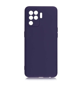 Oppo Reno 5 Lite Kılıf Zore Premier Silikon Kılıf (Lacivert)