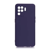 Oppo Reno 5 Lite Kılıf Zore Premier Silikon Kılıf (Lacivert)