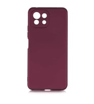 Xiaomi Mi 11 Lite Kılıf Soft Mat Premier Case (Mürdüm)