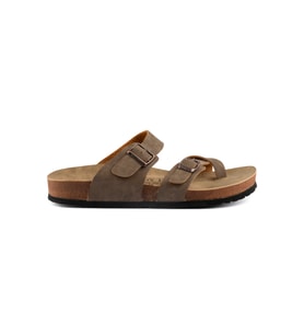 SunnyStride Ergonomik Unisex İlkbahar-Yaz Terliği (Vizon)