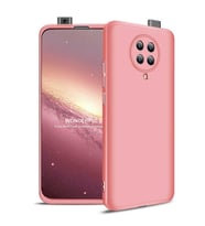 Xiaomi Redmi K30 Pro Kılıf 3 Parça Slim Sert Silikon Kapak AYS (Rose)