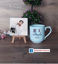 Yazılım Geliştirme Uzmanı Fotoğraflı Dekoratif Taş, Kupa Bardak Beyaz Hediye (Model 5)