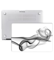 MacBook Air Kılıf HardCase A1369 A1466 ile Uyumlu Koruyucu Kılıf Paint01NL (Gümüş-Beyaz)