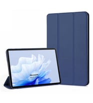 Microsonic Huawei MatePad Air Kılıf Slim Translucent Back Smart Cover Siyah (Lacivert)