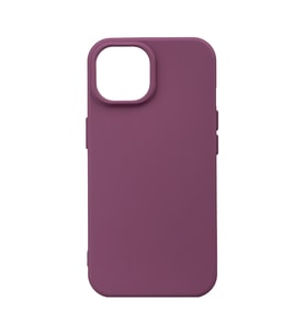 Apple iPhone 15 Kılıf Zore Biye Silikon (Mor)
