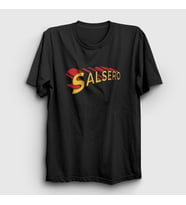 Presmono Unisex Beyaz Salsero Salsa Dans Dance T-Shirt 466703tt (Siyah)