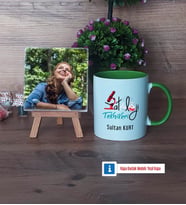 Patoloji Teknikeri Fotoğraflı Dekoratif Taş, Kupa Bardak Beyaz Hediye Tıp Bayramı Hediyesi (Model 14)