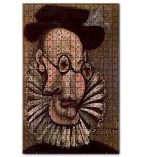 Cakapuzzle Portrait of Sabartes, 1939 by Picasso Puzzle Yapboz MDF (Ahşap) (1000 Parça)