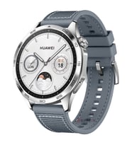 Sneezy Huawei Watch Gt4 46mm İle Uyumlu 22mm Dikiş Desenli Dokuma Silikon Kordon (Gri)