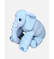 Gran Toys Oyun ve Uyku Arkadaşım Peluş Fil - 60CM (Mavi)