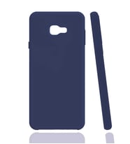 Kvy Samsung Galaxy J7 Prime Biye Silikon Kılıf (Lacivert)