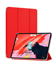 Apple İpad Pro 12.9'' 2020 4.Nesil Kılıf, (A2229-A2069-A2232) Slim Translucent Back Smart Cover (Gold)