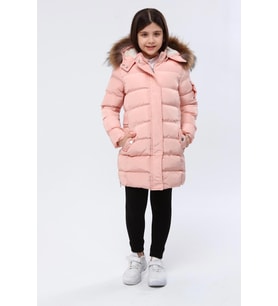 Benittokids Kız Çocuk Kaban 1249 (Pembe)