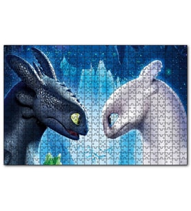 Cakapuzzle  Ejderhanı Nasıl Eğitirsin Öfkesi  Puzzle Yapboz MDF (Ahşap) (255 Parça)