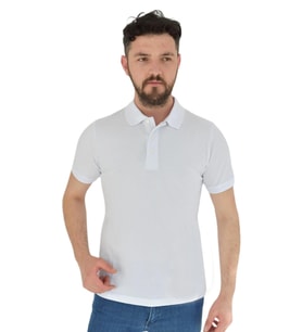 Erkek Polo Yaka Tişört 2350 BGL-ST02814 (Beyaz)