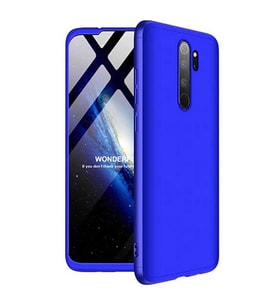 Xiaomi Redmi Note 8 Pro Kılıf Zore Ays Full Koruma Kılıf (Mavi)