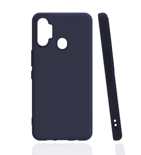 Tecno Spark 7 Pro Kılıf Zore Biye Silikon Kılıf (Lacivert)