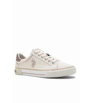 U.S. Polo Assn. Rachel Keten Sneaker Kadın Günlük Ayakkabı (Bej)