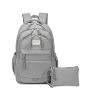 Smart Bags Sırt Çantası Okul Boyu Kalem Kutusu Hediyeli 3235 (Vizon)
