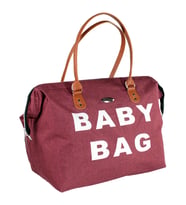 Babymol Baby Bag Anne Bebek Çantası Bordo (Bordo)
