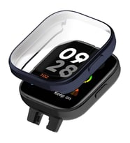 Xiaomi Redmi Watch 3 360 Derece Korumalı Kasa ve Ekran Koruyucu Watch Gard 30 (Lacivert)