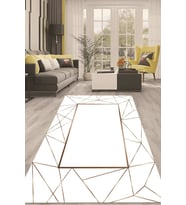 Dijital Kaymaz Taban Yıkanabilir Modern Renkli Salon Halısı Mutfak Halısı Yolluk ND-HT-425 (Çok Renkli)