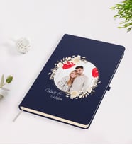 Kendin Tasarla Cilt Bezi Kapaklı Defter-2 (Lacivert)