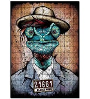 Cakapuzzle Ilütirasyon Olağan Şüpeli Bukelemum Görseli Puzzle Yapboz MDF (Ahşap) (255 Parça)