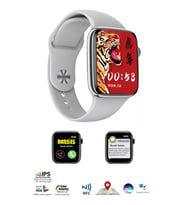 Black Shark Uyumlu Akıllı Saat Konuşma Özellikli Watch 8 PRO (Gümüş)