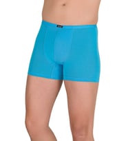 Erkek İnce Kemerli Likralı Boxer Berrak-4488 (Turkuaz)