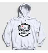 Presmono Unisex Gri Eagle V3 Ufc Khabib Nurmagomedov Kapüşonlu Sweatshirt 314417tt (Beyaz)