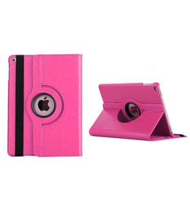 Apple iPad 10.2 (8.Nesil) Zore Dönebilen Standlı Tablet Kılıfı (Pembe)