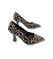 Stralende Kadın Leopar Desenli Stiletto - Stralende  - SİYAH - 40 (Leopar)