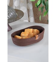 Ovoid  Ekmek Sepeti  Ekmeklik  Ekmek Saklama Sepeti  Çok Amaçlı Sepet (KAHVE)