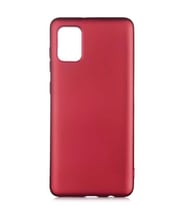 Galaxy A02S Kılıf Kamera Çıkıntılı Soft Silikon (Mürdüm)
