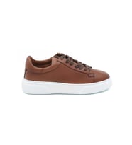 Makras Exclusive 777 Erkek Deri Sneaker Ayakkabı (Taba)