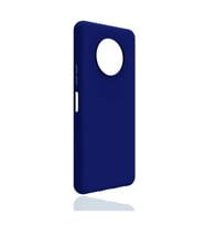Infinix Note 7 Kılıf Kamera Korumalı Silikon Rubber Arka Kapak (Lacivert)