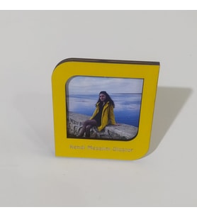 Kişiye Özel Polaroid Resim Çerçevesi (Sarı)